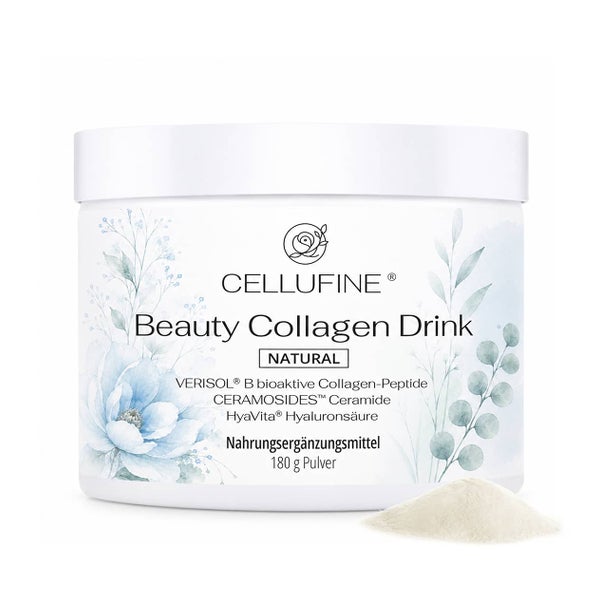 Cellufine® VERISOL® B (Rind) Beauty-Collagen-Drink NATURAL mit Hyaluronsäure und Ceramiden 180 g