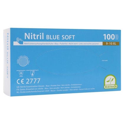 Handschuhe Einmal Nitril XL blau 100 St online kaufen | DocMorris