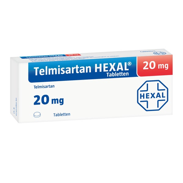 Telmisartan Hexal 20 mg Tabletten 28 St