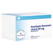 QUETIAPIN Heumann retard 50 mg Retardtabletten 100 St