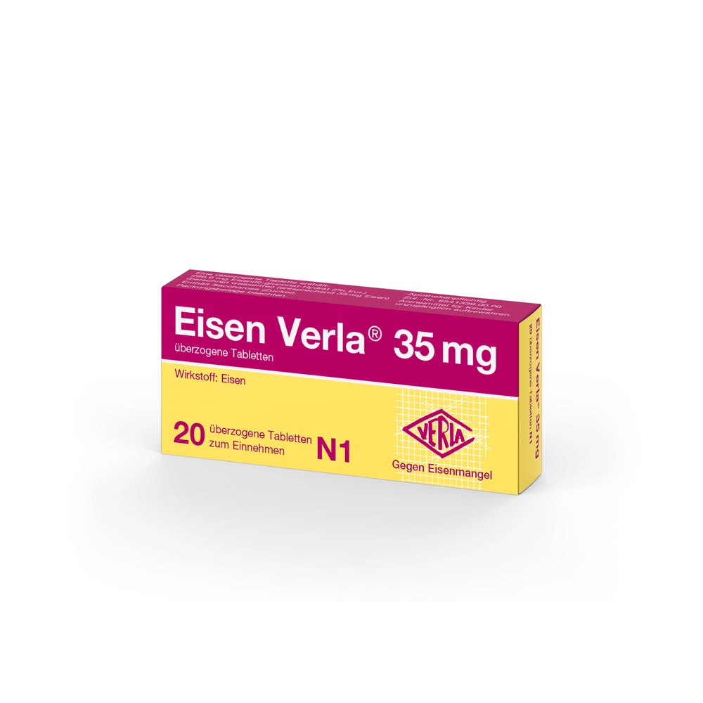 EISEN VERLA 35 mg überzogene Tabletten 20 St