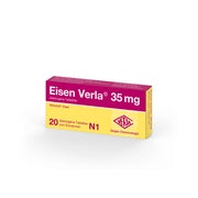 Produktabbildung: Eisen Verla 35 mg 20 St