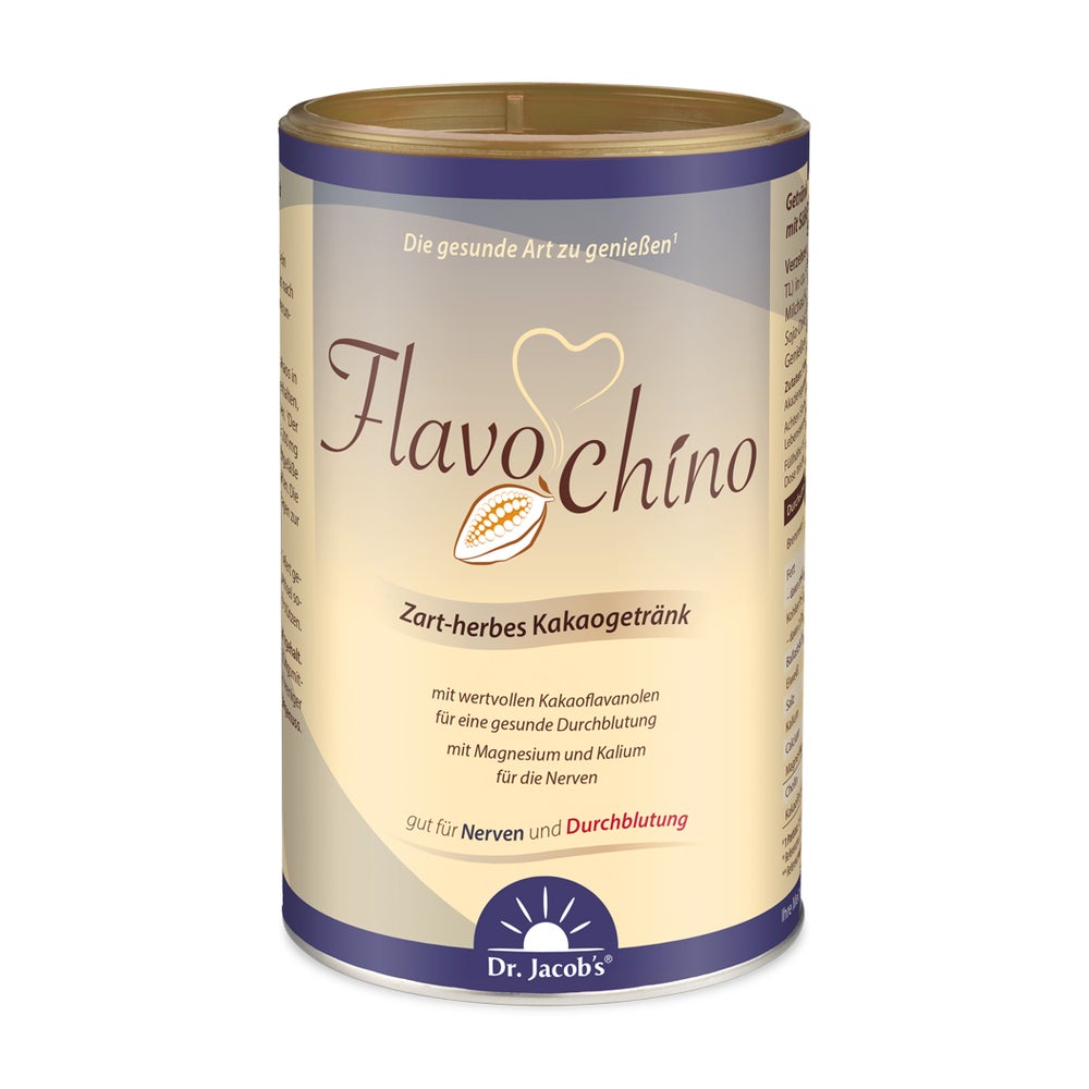 Flavochino zart herbes Kakao Getränk mit Flavanole+Xylit 450 g