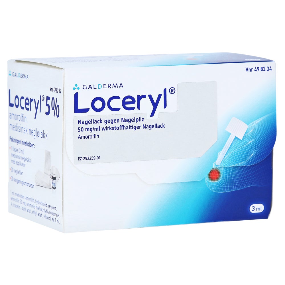 Loceryl Nagellack 50 mg - Reimport 1X3 ml
