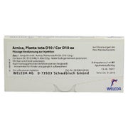 Arnica Planta tota D 10/Cor D 10 aa Ampu 8X1 ml