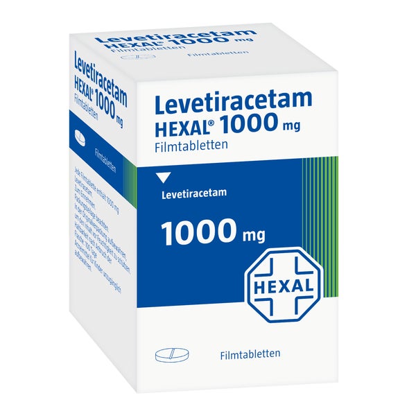 LEVETIRACETAM HEXAL 1000 mg Filmtabletten 200 St