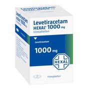 LEVETIRACETAM HEXAL 1000 mg Filmtabletten 200 St