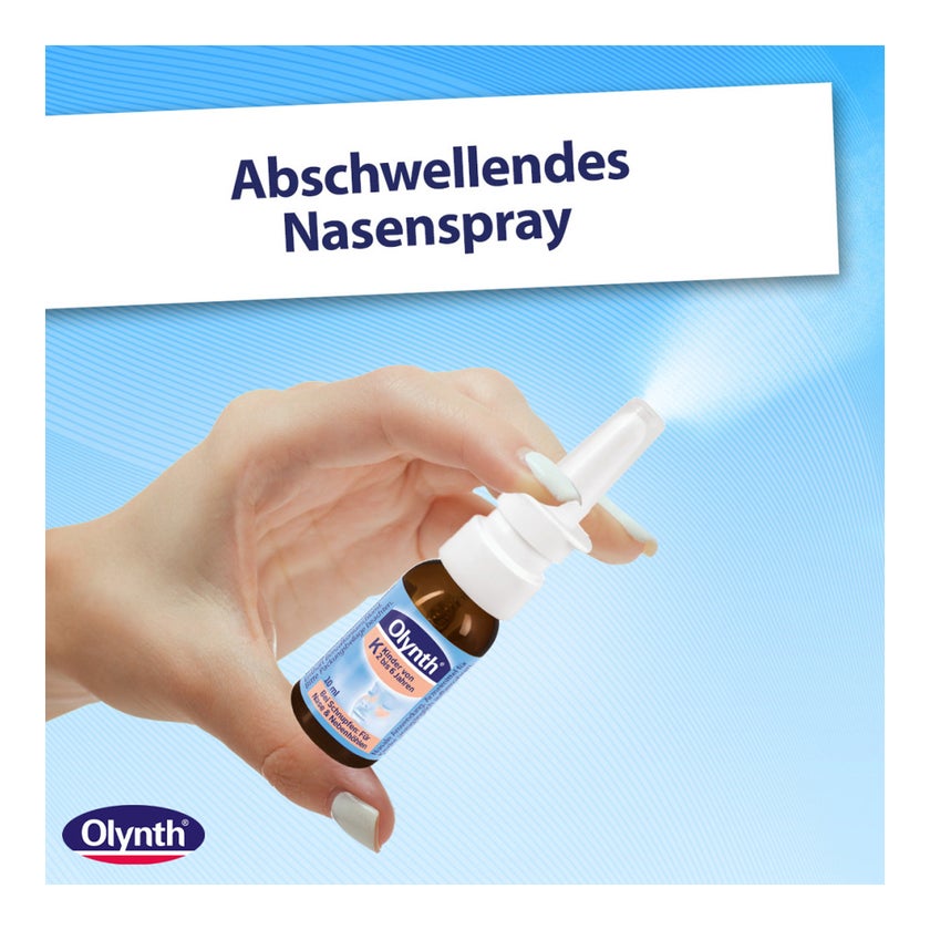 Olynth 0,05% abschwellendes Nasenspray für Kinder von 2-6J 10 ml