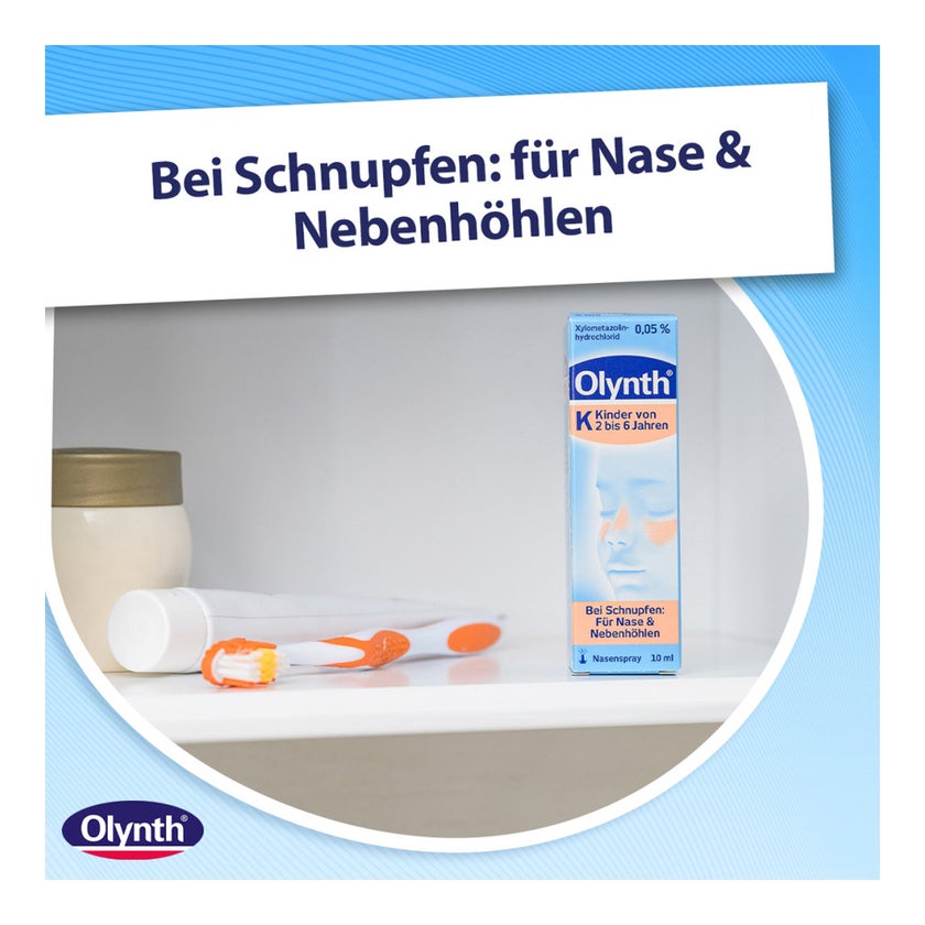 Olynth 0,05% abschwellendes Nasenspray für Kinder von 2-6J 10 ml