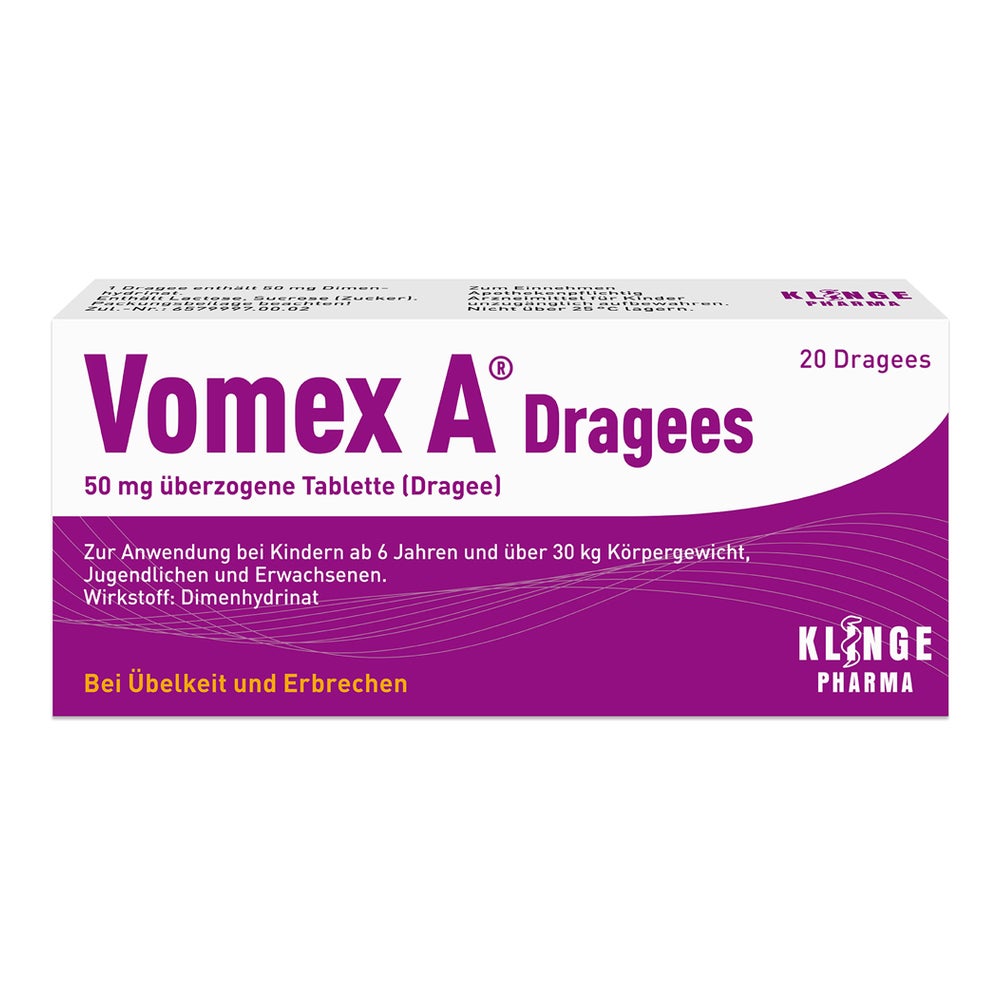 Vomex A Dragees