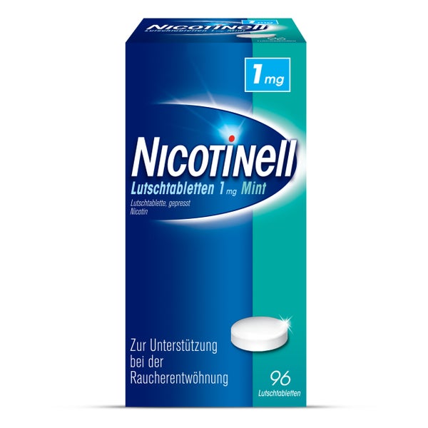 Nicotinell Lutschtabletten 1 mg Mint 96 St