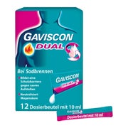 Produktabbildung: GAVISCON Dual Suspension 12X10 ml