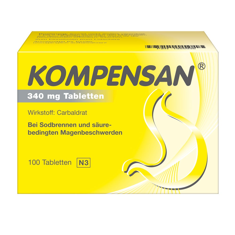 Kompensan 340 mg 100 St