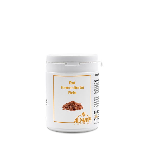 ROT Fermentierter Reis Allpharm Premium 120 St