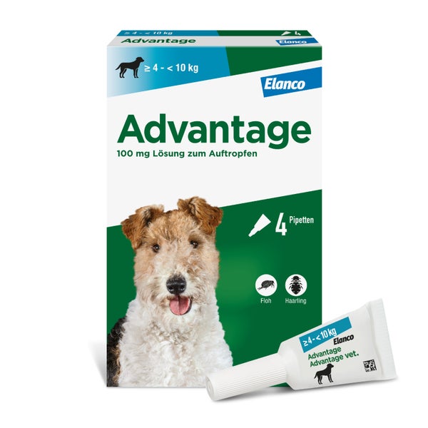 Advantage™ 100 mg Hund 4 St