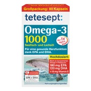 tetesept Omega 3 Lachsöl 1000 80 St