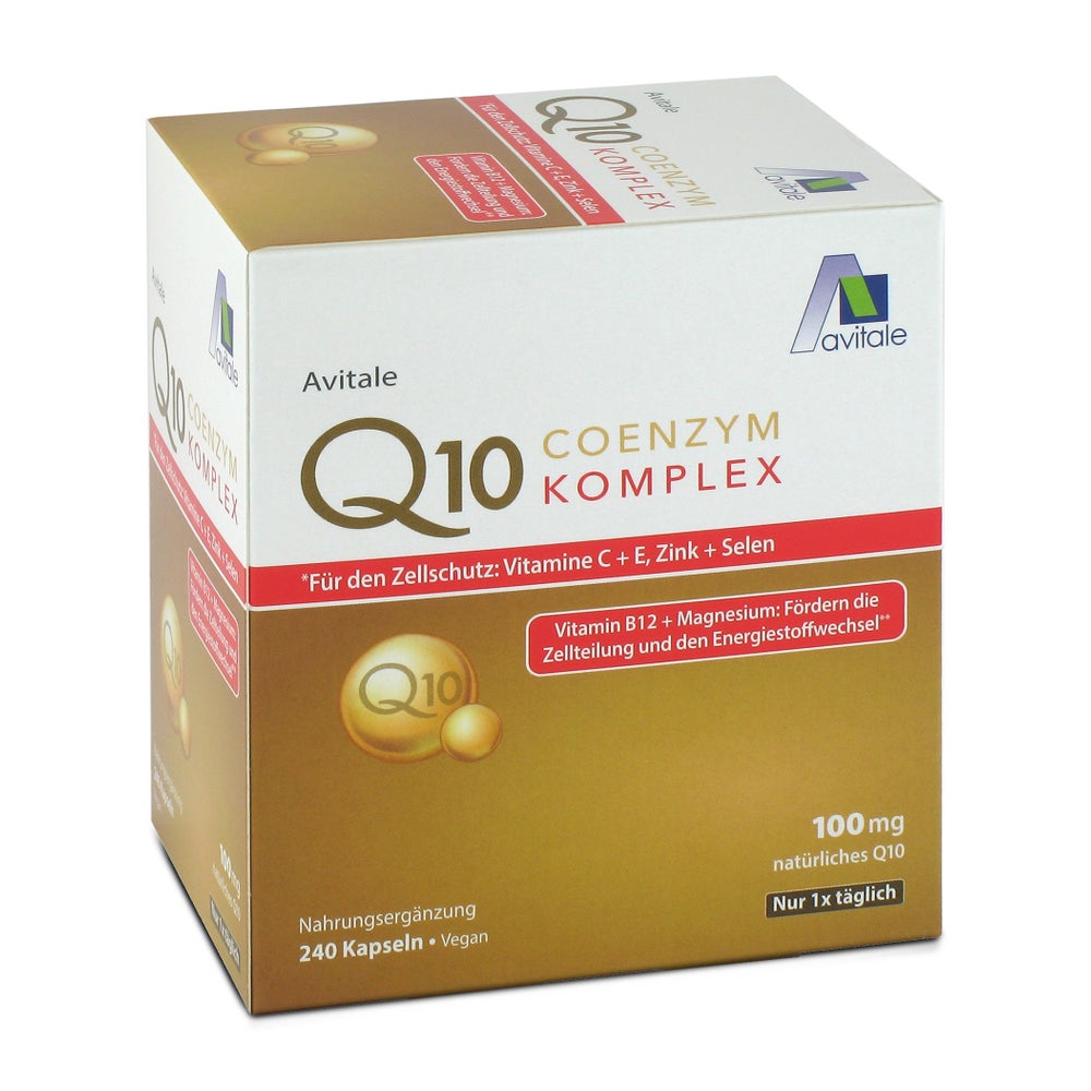 Coenzym Q10 100 mg Kapseln+Vitamine+Mine 120 St