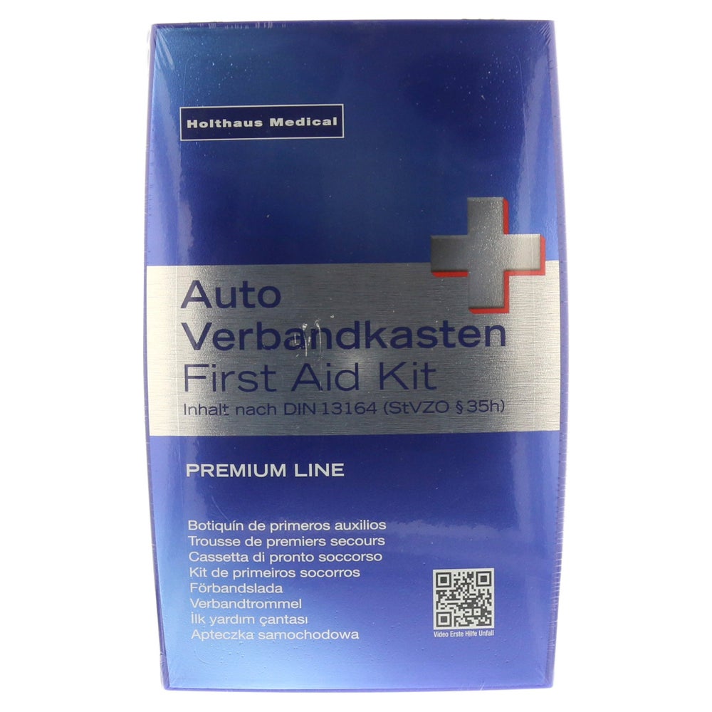 Holthaus Medical Auto-Verbandkasten PREMIUM LINE, schlagfest, gefüllt nach DIN 13164 1 St