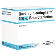 QUETIAPIN-ratiopharm 200 mg Retardtabletten 100 St