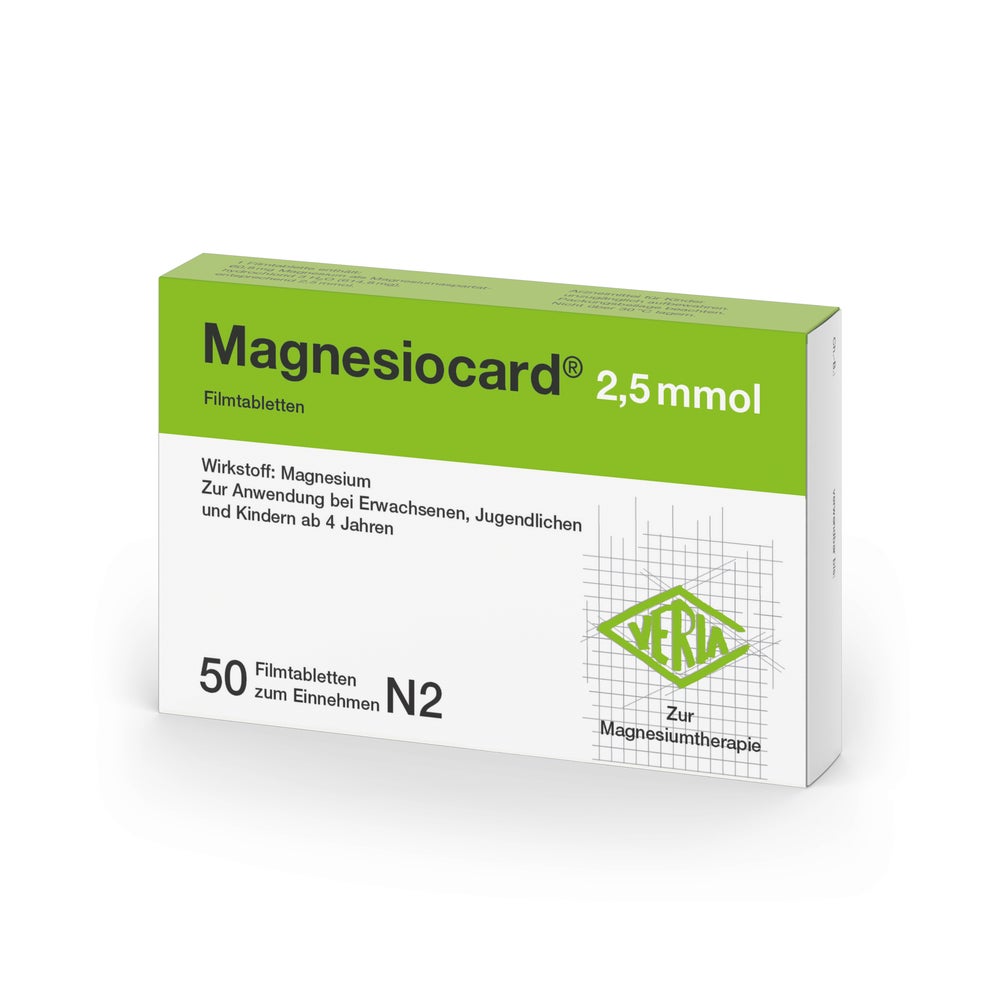 Magnesiocard 2,5 mmol 50 St