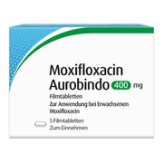 MOXIFLOXACIN Aurobindo 400 mg Filmtabletten 5 St