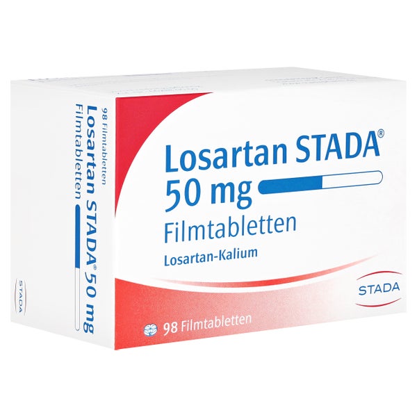 Losartan Stada 50 mg Filmtabletten 98 St