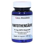 Pantothensäure 6 mg GPH Kapseln 60 St