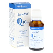 Q10 Sanomit Flüssig MSE Tropfen 30 ml