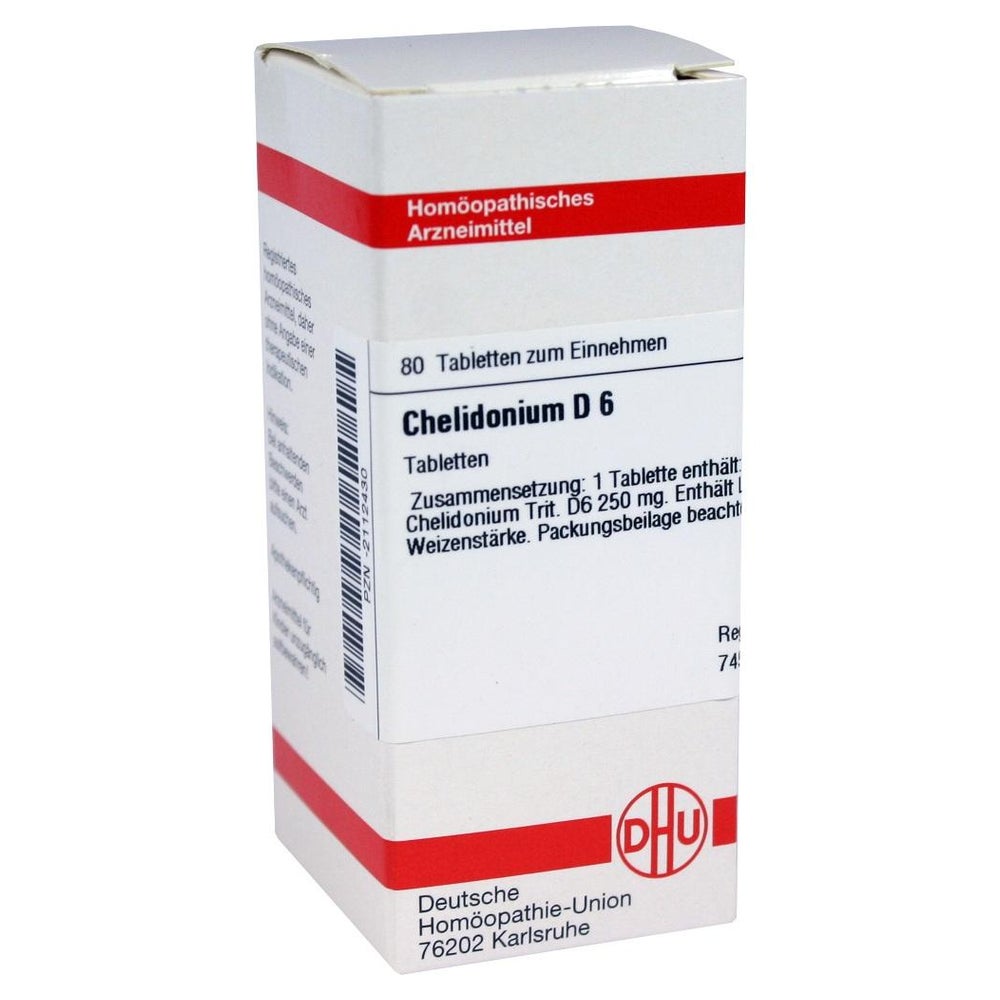 Chelidonium D 6 Tabletten 80 St