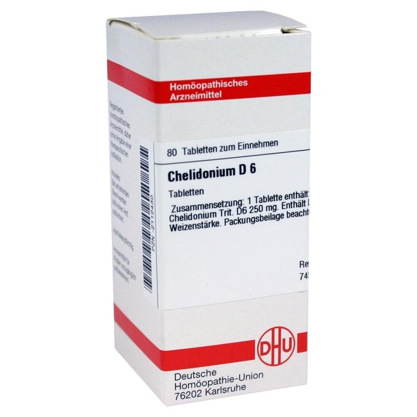 Chelidonium D 6 Tabletten 80 St