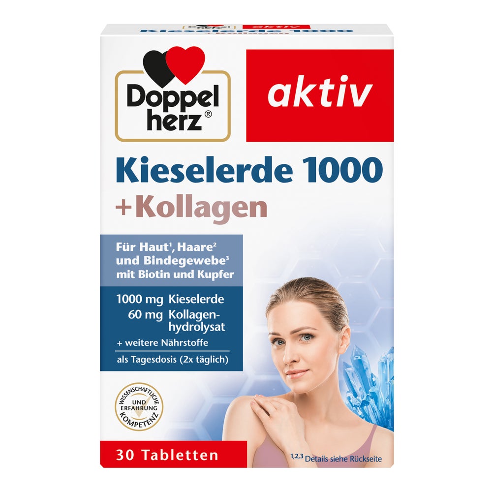 Doppelherz Kieselerde+kollagen Tabletten 30 St