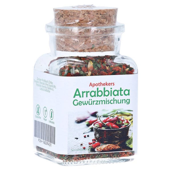 Apothekers Arrabbiata Gewürzmischung Gla 50 g