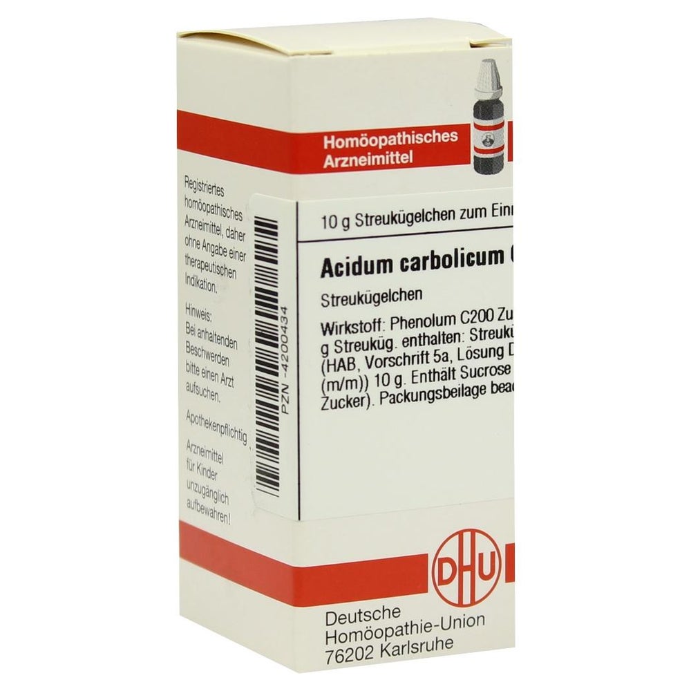 Acidum Carbolicum C 200 Globuli 10 g
