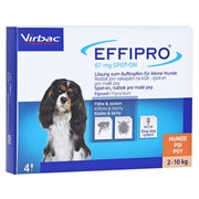 Effipro 67 mg kleine Hunde 4 St