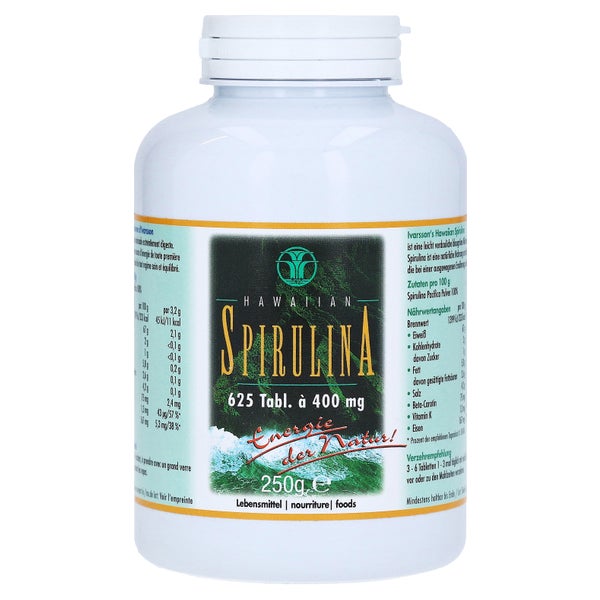 Spirulina Hawaiian Tabletten a 400 mg 625 St