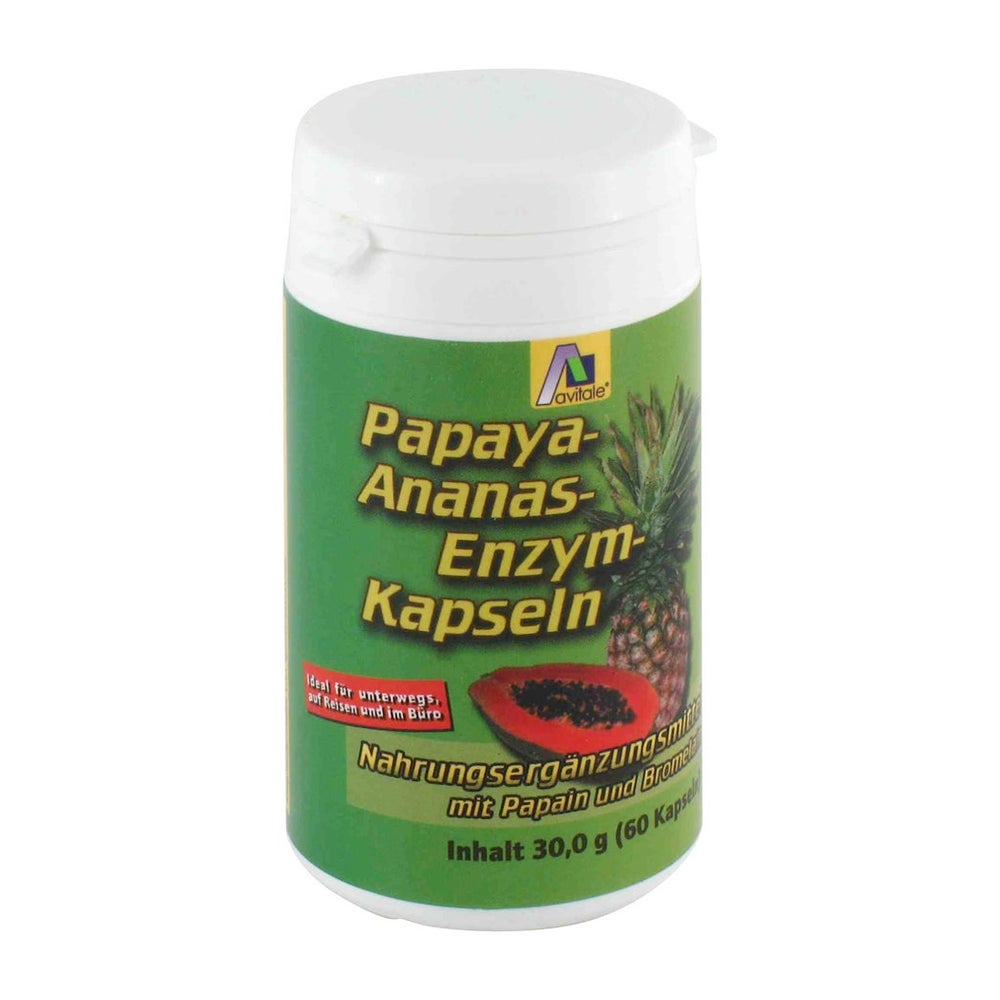 Avitale® Papaya-Ananas-Enzym-Kapseln 60 St