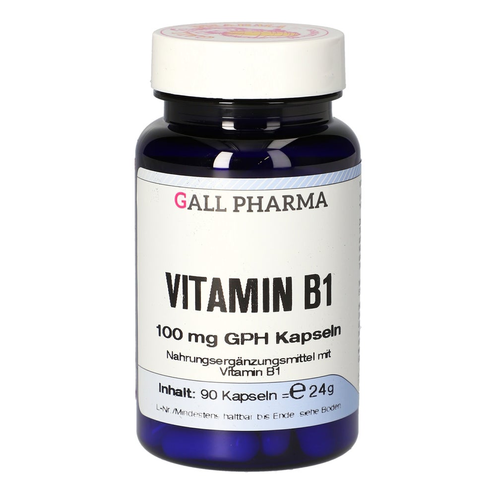 Vitamin B1 100 mg GPH Kapseln 90 St