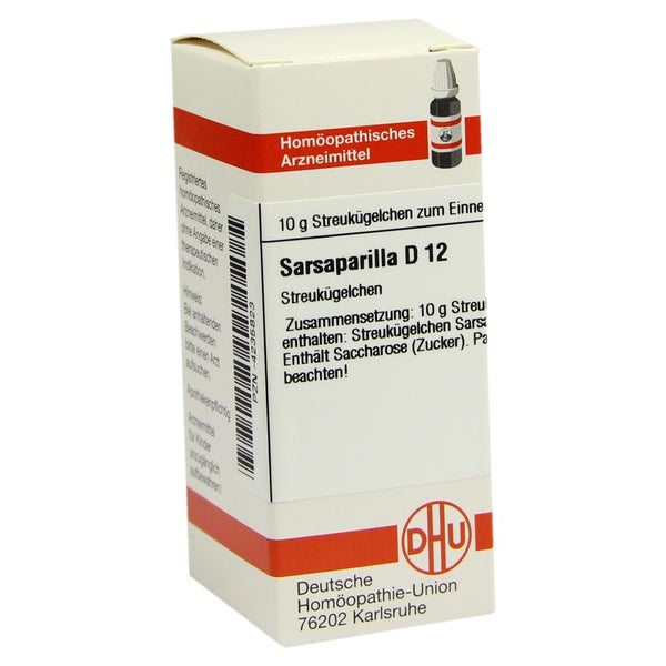 Sarsaparilla D 12 Globuli 10 g
