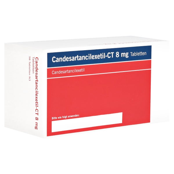 Candesartancilexetil-ct 8 mg Tabletten 98 St