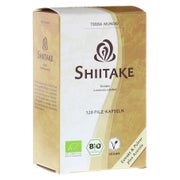 Produktabbildung: Shiitake Vitalpilz Bio Terra Mundo Kapse 120 St