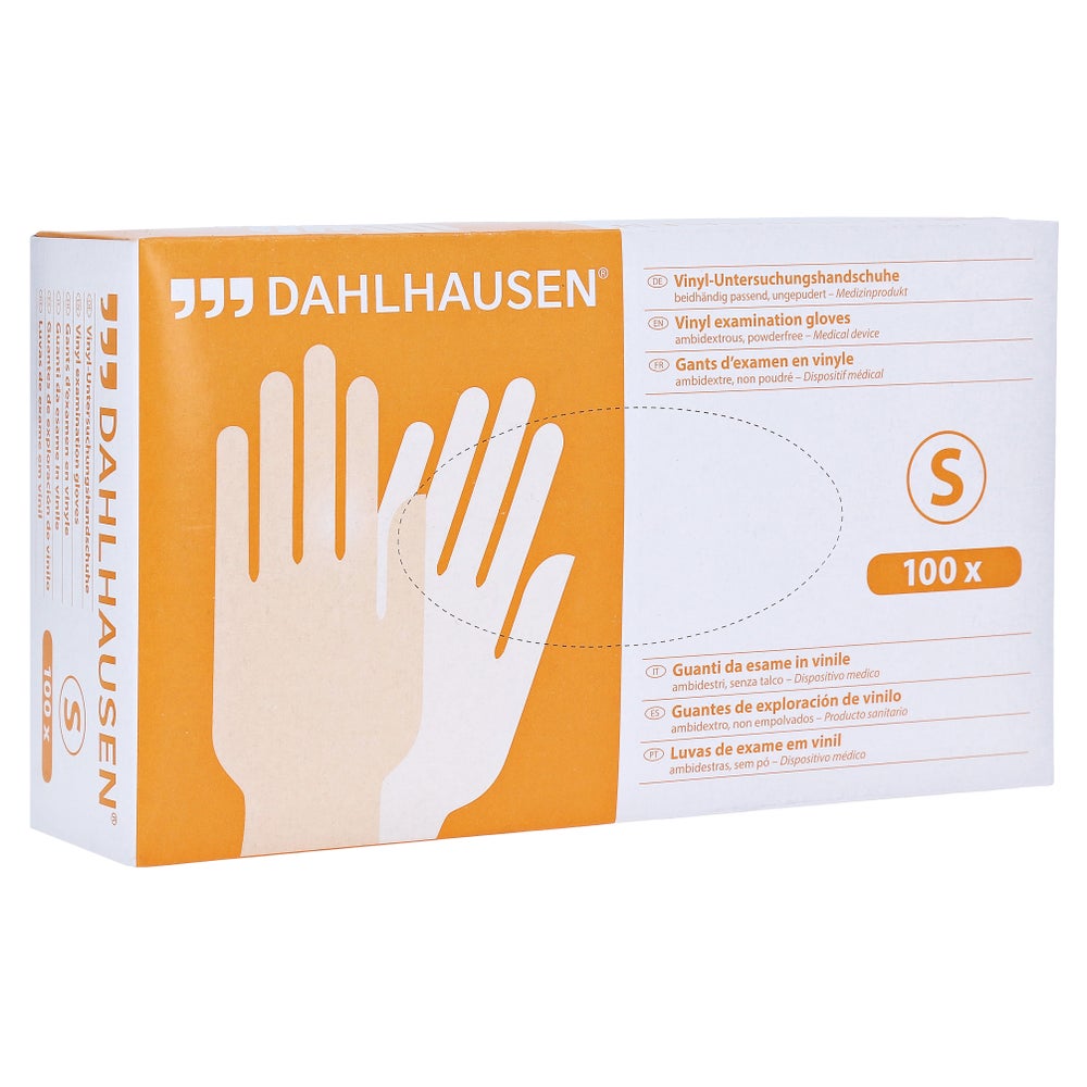 Vinyl Handschuhe Ungepudert Gr.S 100 St