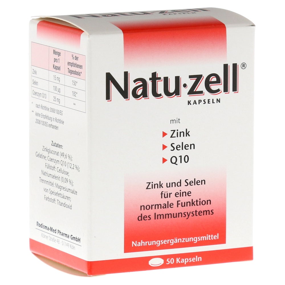 NATU ZELL Kapseln 50 St