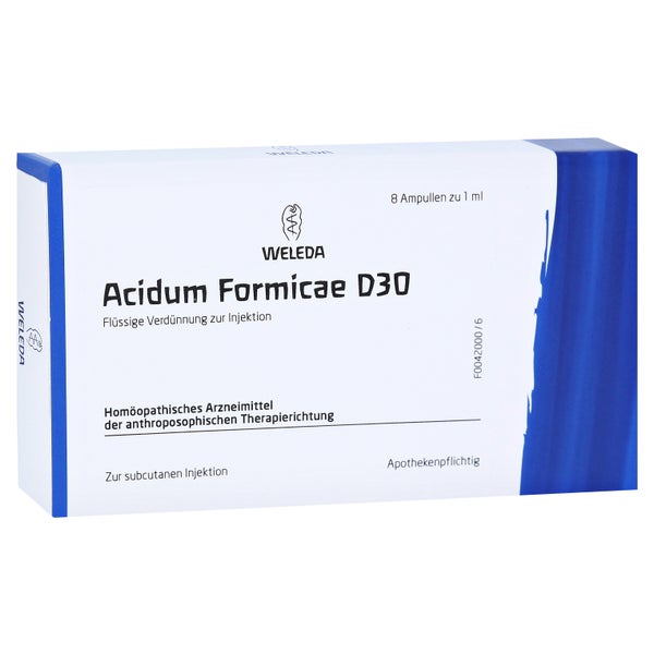 Acidum Formicae D 30 Ampullen 8 St
