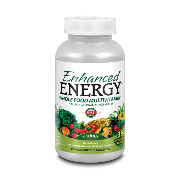 KAL Enhanced Energy Multivitamin 180 St
