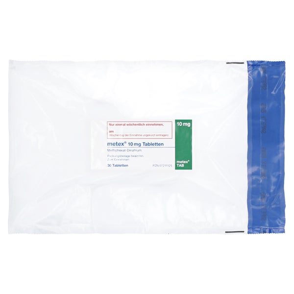 Metex 10 mg Tabletten 30 St