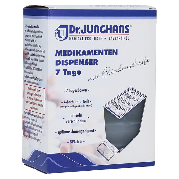 Medikamentendispenser 7 Tage weiß 1 St