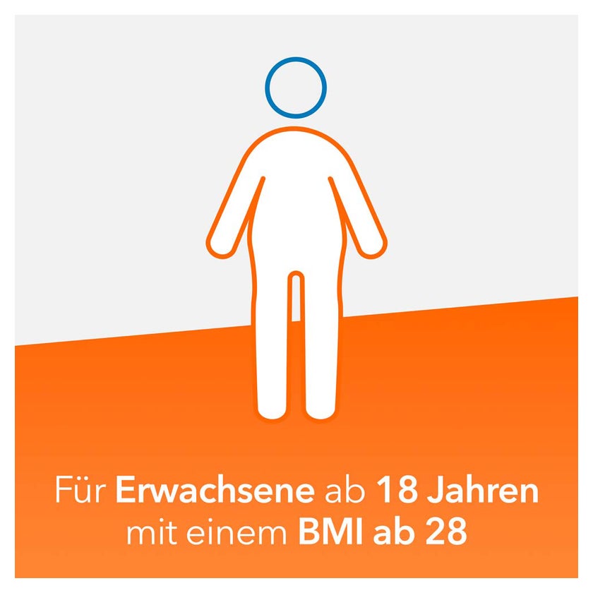 Orlistat-ratiopharm 60 mg - zur Unterstützung beim Abnehmen 42 St