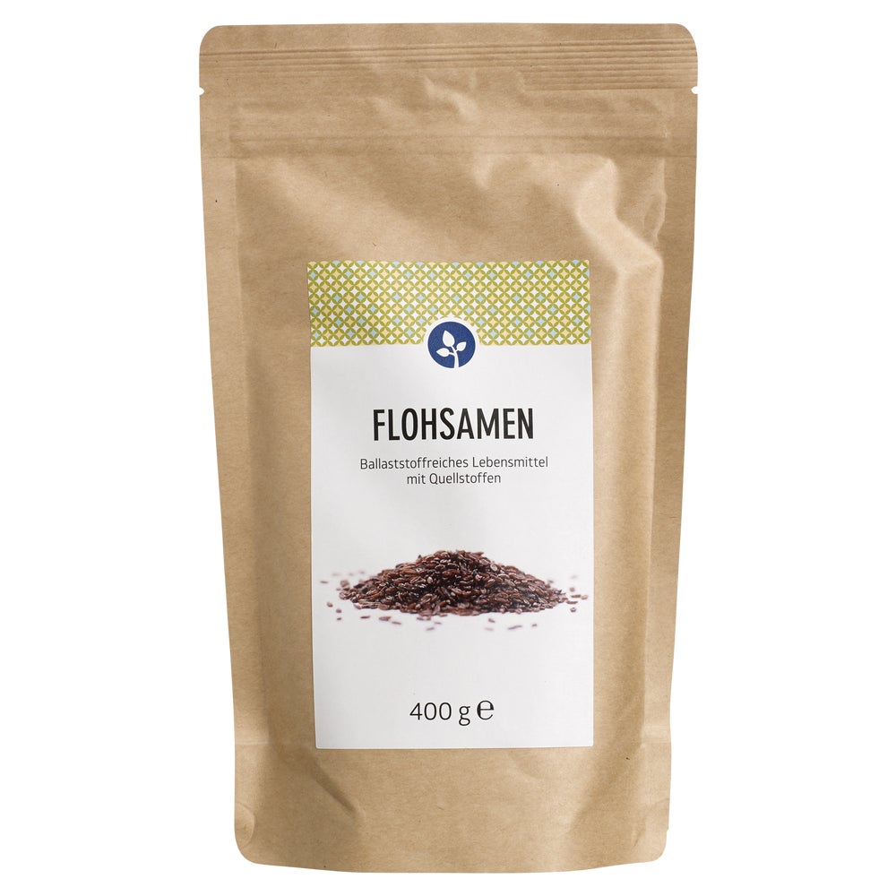 Flohsamen GANZ Kerne 400 g