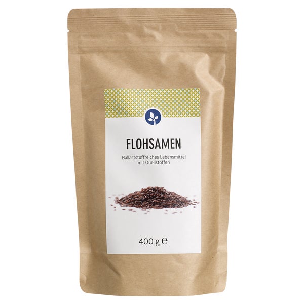 Flohsamen GANZ Kerne 400 g