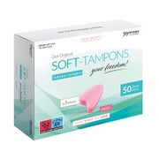 «Soft-Tampons Mini» 50 Stück, fadenlos, hautfreundlich (50 Stück) 50 St